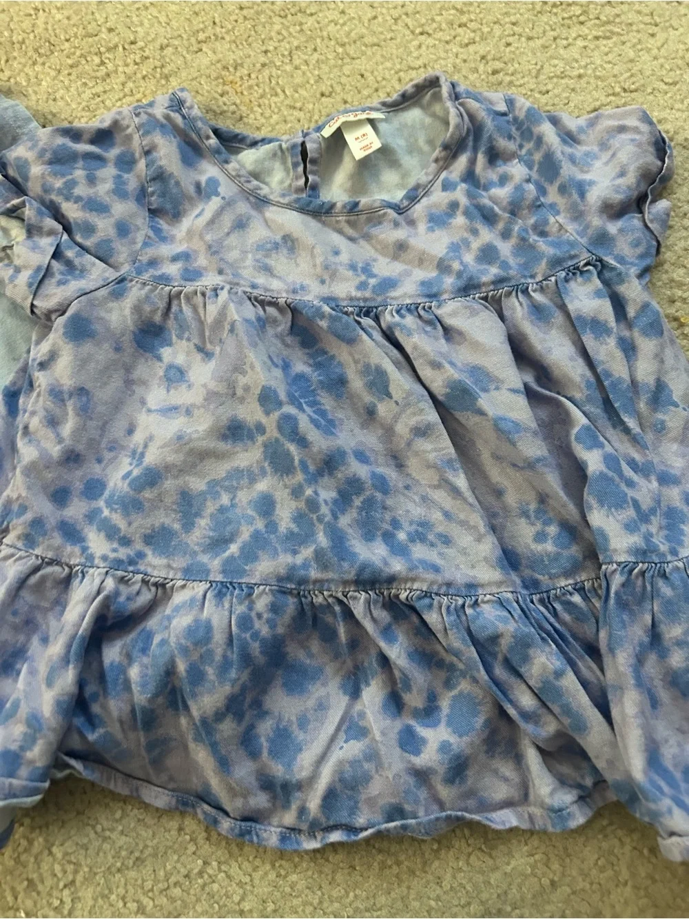 lot of 2 girl’s purple summer tops size 8